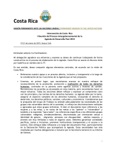 Costa Rica - Naciones Unidas