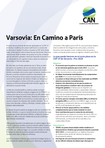 Varsovia: En Camino a Par&iacute;s