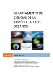 Año 2011 - Departamento de Ciencias de la Atmosfera y los Oceanos