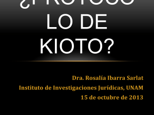 Dra. Rosalía Ibarra Sarlat Instituto de - pincc