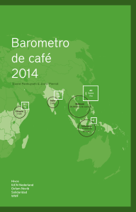 Barometro de caf&eacute; 2014
