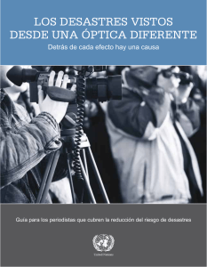 los desastres vistos desde una óptica diferente
