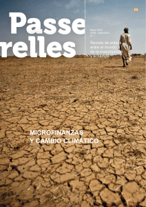 microfinanzas y cambio climático