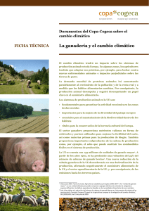 La ganadería y el cambio climático - Copa