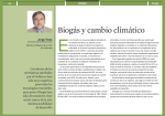 Biogás y cambio climático