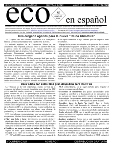 eco en español - Climate Action Network