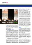 APEC Australia 2007 - Sociedad de Comercio Exterior del Perú