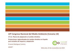 Presentación - CONAMA 10 - Congreso Nacional de Medio Ambiente
