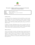 Perú rumbo a la COP 21: Análisis de las Contribuciones Nacionales