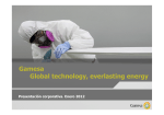 Gamesa Global technology, everlasting energy