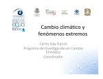 Cambio climático y fenómenos extremos