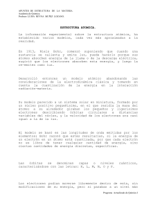 Modelos atómicos - Academia Ciencias Galilei