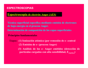 Espectrocopia electron Auger