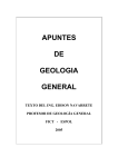 APUNTES DE GEOLOGIA GENERAL