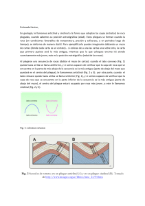 Anticlinal y sinclinal - Sociedad Geológica de Chile