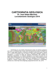 El mapa geológico - Levantamiento Geológico