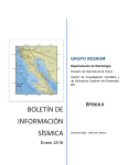 Boletin Enero 2015 - Red Sísmica del Noroeste de México (RESNOM)