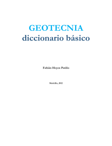 Diccionario Básico de Geotecnia