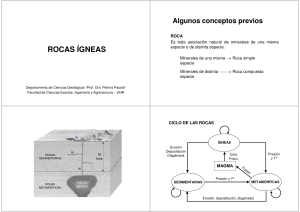 rocas ígneas