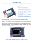 JDSU MTS‐6000 - Avantec SA