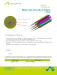 Fibra Tubo Apretado de 900µm Riser