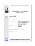 Informe de Avance al 22 de julio del 2002 - WDM