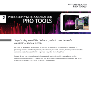 pro tools - Escuela evolutiva