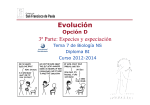Especie - Ciencias con D. Germán