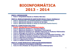 BIOINFORMÁTICA 2013 - 2014 - Soft Computing and Intelligent