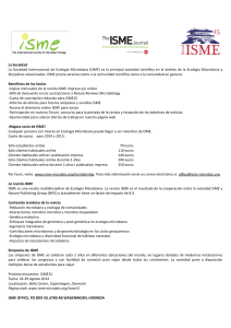 La Sociedad La Sociedad Internacional de Ecolog&iacute;a