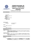 Curriculum CONACYT - Dra. Claudia Guadalupe Gómez Santillán