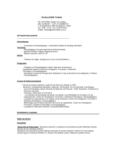 Viviana Edith Toledo - Desarrollo de Potenciales