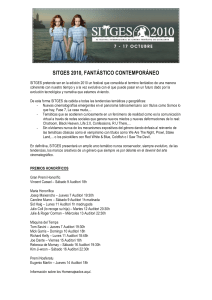 sitges 2010, fant&aacute;stico contempor&aacute;neo