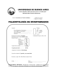 Programa_PAL_INV_FCEN_UBA - Paleontología de invertebrados
