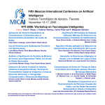 Fifth Mexican International Conference on Artificial Intelligence