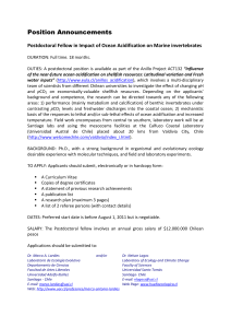 Position Announcements - Sociedad de Ecología de Chile