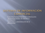 SISTEMAS DE INFORMACIÓN COMERCIAL