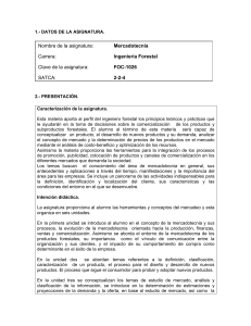 Mercadotecnía - Instituto Tecnológico del Valle de Oaxaca