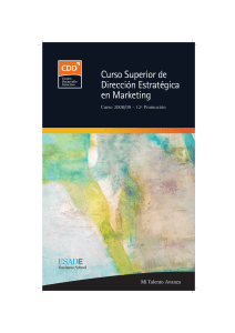 folleto marketing CDD 23-6 - Colegio Economistas Asturias