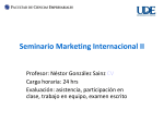 Seminario Marketing Internacional II