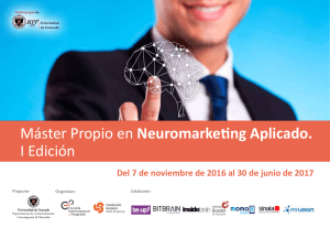 Descargar el programa - Máster Neuromarketing Aplicado