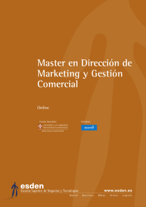 Master en Dirección de Marketing y Gestión Comercial