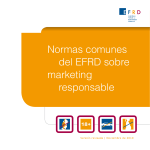 Normas comunes del EFRD sobre marketing responsable