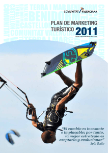 Plan marketing turstico 2011 Comunitat Valenciana