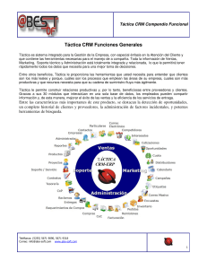 Táctica CRM Funciones Generales - Abe