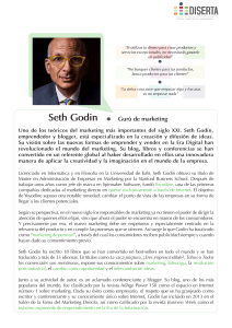 Seth Godin - conferenciante Diserta