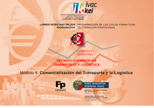 Módulo 4: Comercialización del Transporte y la Logística