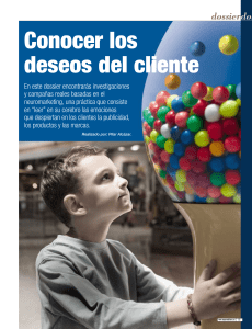 Conocer los deseos del cliente