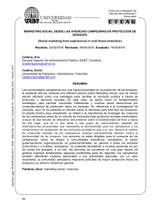 Marketing social como fortalecimiento estratégico desde las