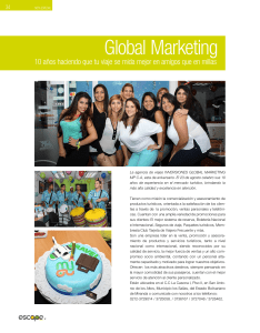 Global Marketing - Revista Escape Digital